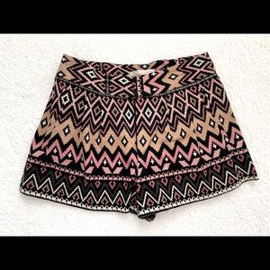 Forever 21 Aztec Shorts